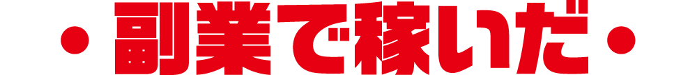 副業で稼いだ